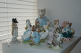 F. Warne Beatrix Potter figurines