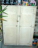 yellow cupboard
