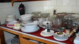 lots of china and glass