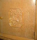 Detail on door matches detail in table pedestal