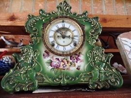 Vibrant painted clock