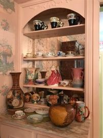 Hull Pottery, Assorted Demitasse Tea Cups 