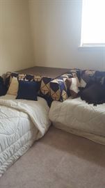 Mid Century Modern Single Beds 