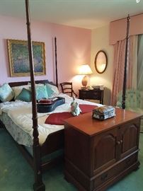 Mandolin, Poster Bed, Lance Cedar Blanket/Hope Chest