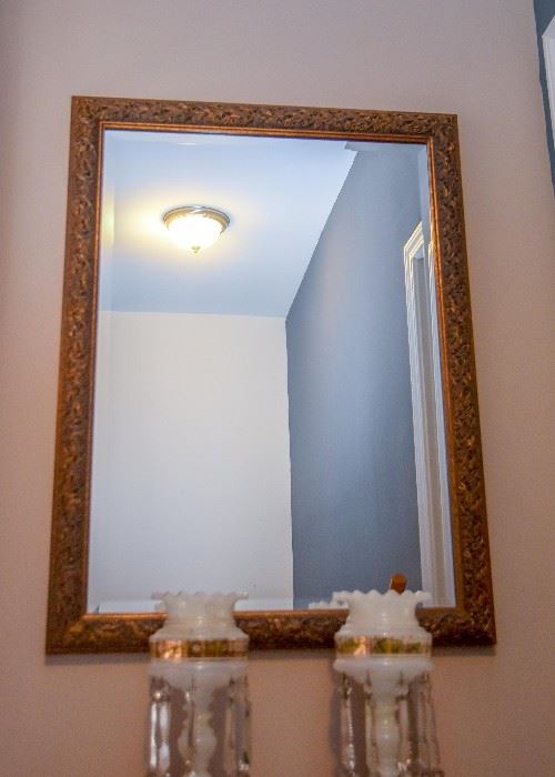 Pretty Rectangular Wall Mirror