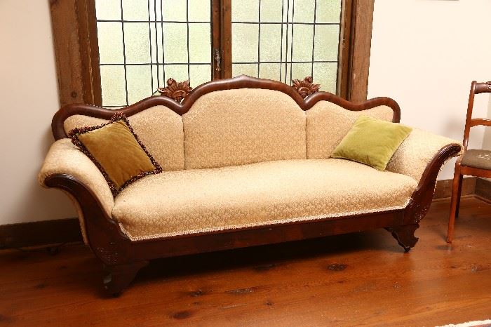 Handsome Empire sofa, excellent condition.