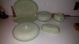 Set of Russel Wright Iroquois China
Lettuce green