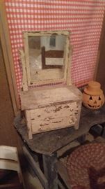 Antique dolls chest of drawers
