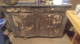 Gorgeous antique work cabinet