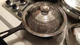 Wagner Ware Skillet and top cast iron cookware