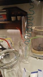 Vintage soda glasses