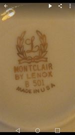 Lenox Montclair China