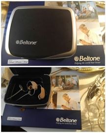 New Beltone hearing aid & batteries