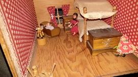 Vintage doll house & furniture sealed
Bids will,be taken on the doll,house & the furnishing