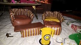 Vintage Barbie blow up furniture