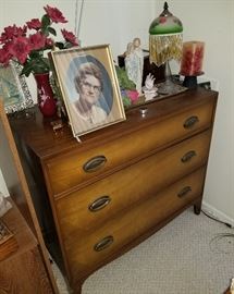 Dresser and decor on top
