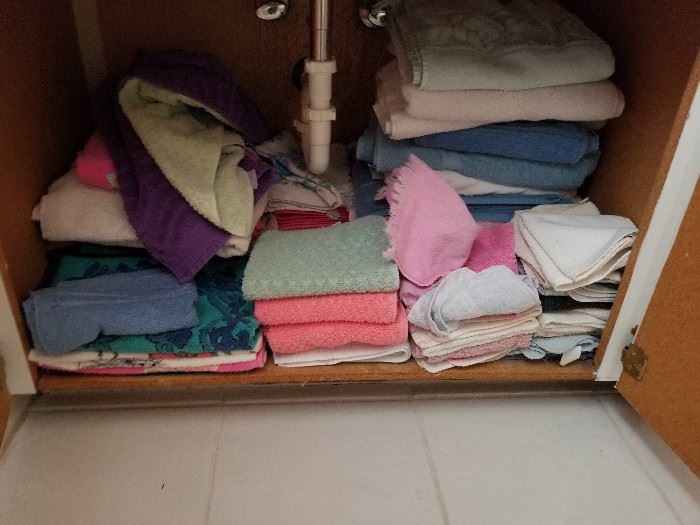 Towels, hand towels and wash cloths