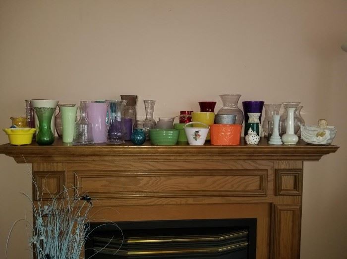 Lots of vases