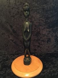 Carved African art