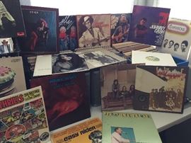 Collectible albums - Rolling Stones, Beatles, Janis Joplin, Hank Williams, Big Brother and the Holding Company, Buddy Holly, Steppenwolf, Linda Ronstadt, Johnny Cash, Joan Baez...all the greats!