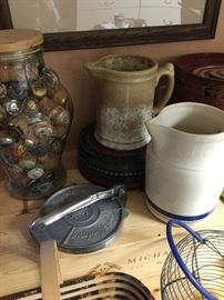 Homer Laughlin Ironestone jug