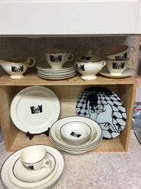 Taylor Smith Tavern Silhouette china