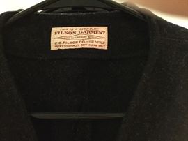 One of several Filson vests