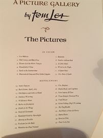 A Picture Gallery by Tom Lea 1968  In original shipping box.