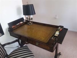 side doors open on secretary