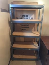 Metal Shelving - This is one of several unit available