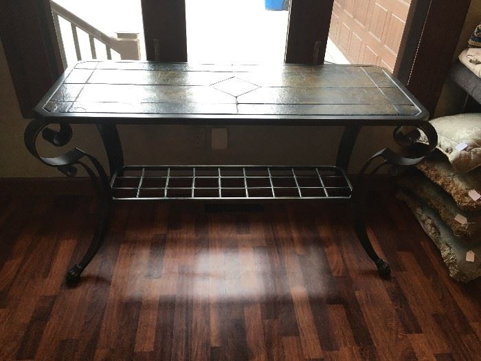 Metal Claw Foot Table