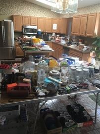 Many Kitchen Items