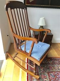 Rocking chair inlay 