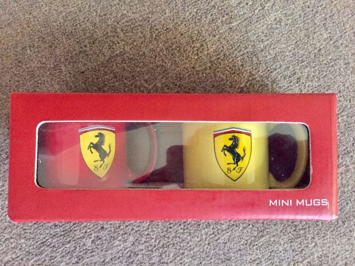 Ferrari  Expresso cups - New in Box
