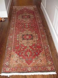 Hall runner, 100 per cent wool, fine Oriental 