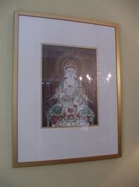 Tibetan art work from owner's grandmother's collection
