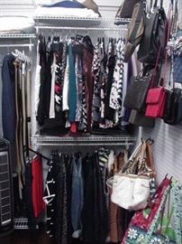 More jackets, tops, and purses