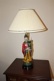 Figural lamp