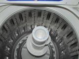 GE 2009 stainless steel drum washer.