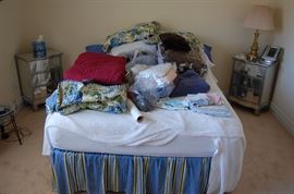 Comforters, 2 mirro nite stands