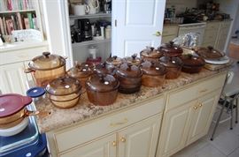 "Visions" Glass cook ware