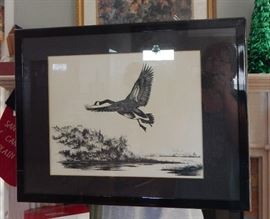 Ron Atwood signed and numbered print