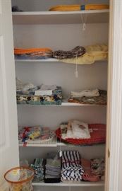 Placemats and napkins