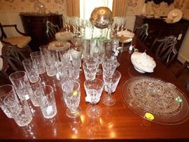 Waterford "Lismore" stemware