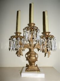 Pair of Antique Girandoles 