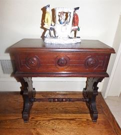 Antique Bible box stand