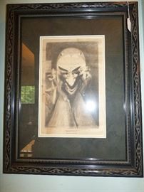 "Gossip" framed print