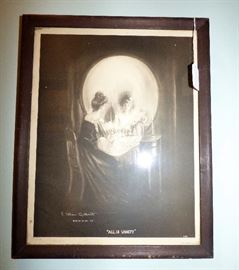 "All Is Vanity" optical illusion picture