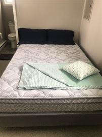 Newer Queen size bed 1 of 2