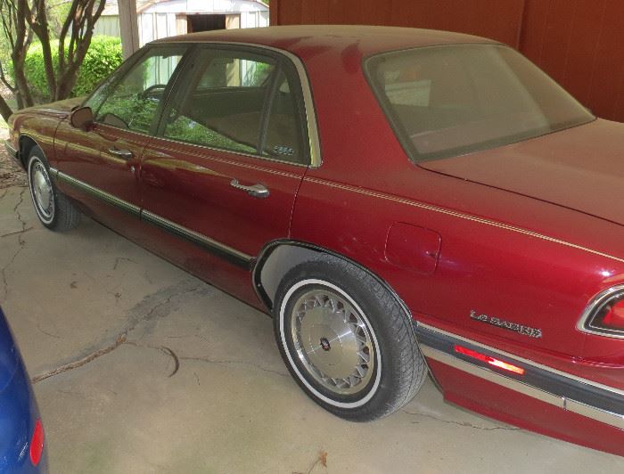 1995 Buick LeSabre with 61K actual miles.  V-6 automatic, fully loaded.